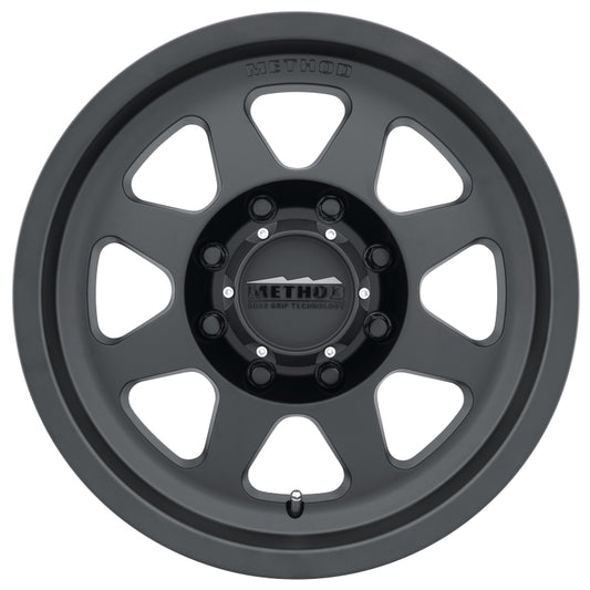 Method MR701 17x9 -12mm Offset 8x6.5 130.81mm CB Matte Black Wheel