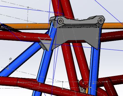 OEM CHASSIS WELD-IN GUSSET KIT