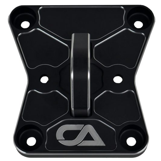 Gen 2 Pull Plate for Can-Am Maverick X3 by CA Tech, Black