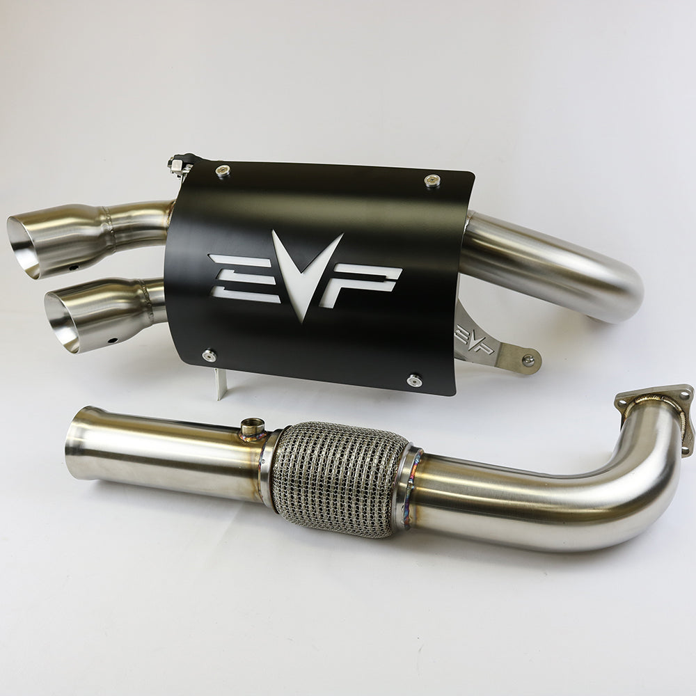 Polaris Captain's Choice Exhaust for RZR Turbo R & Pro XP