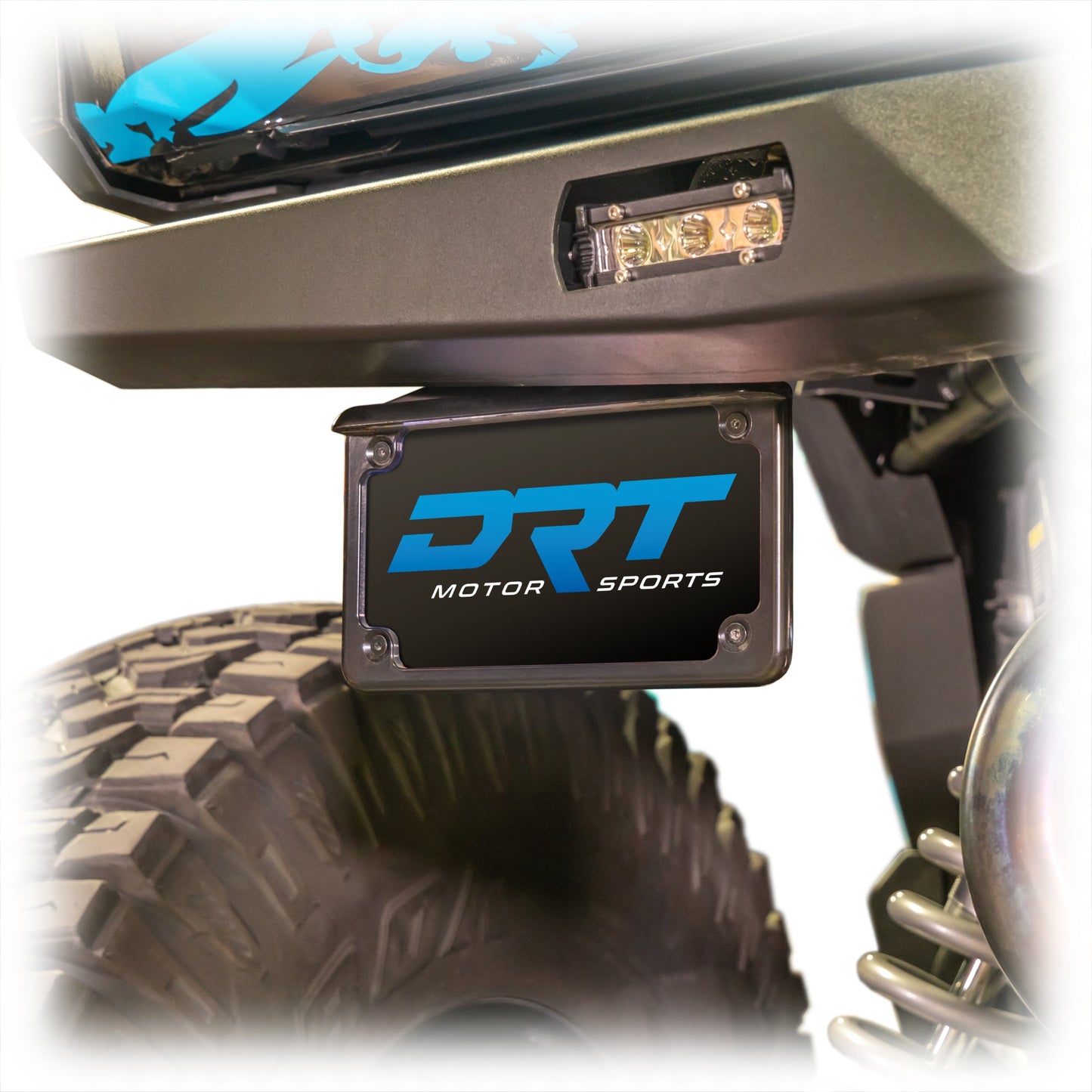 DRT Polaris 2024+ Xpedition Rear Bumper License Plate Bracket