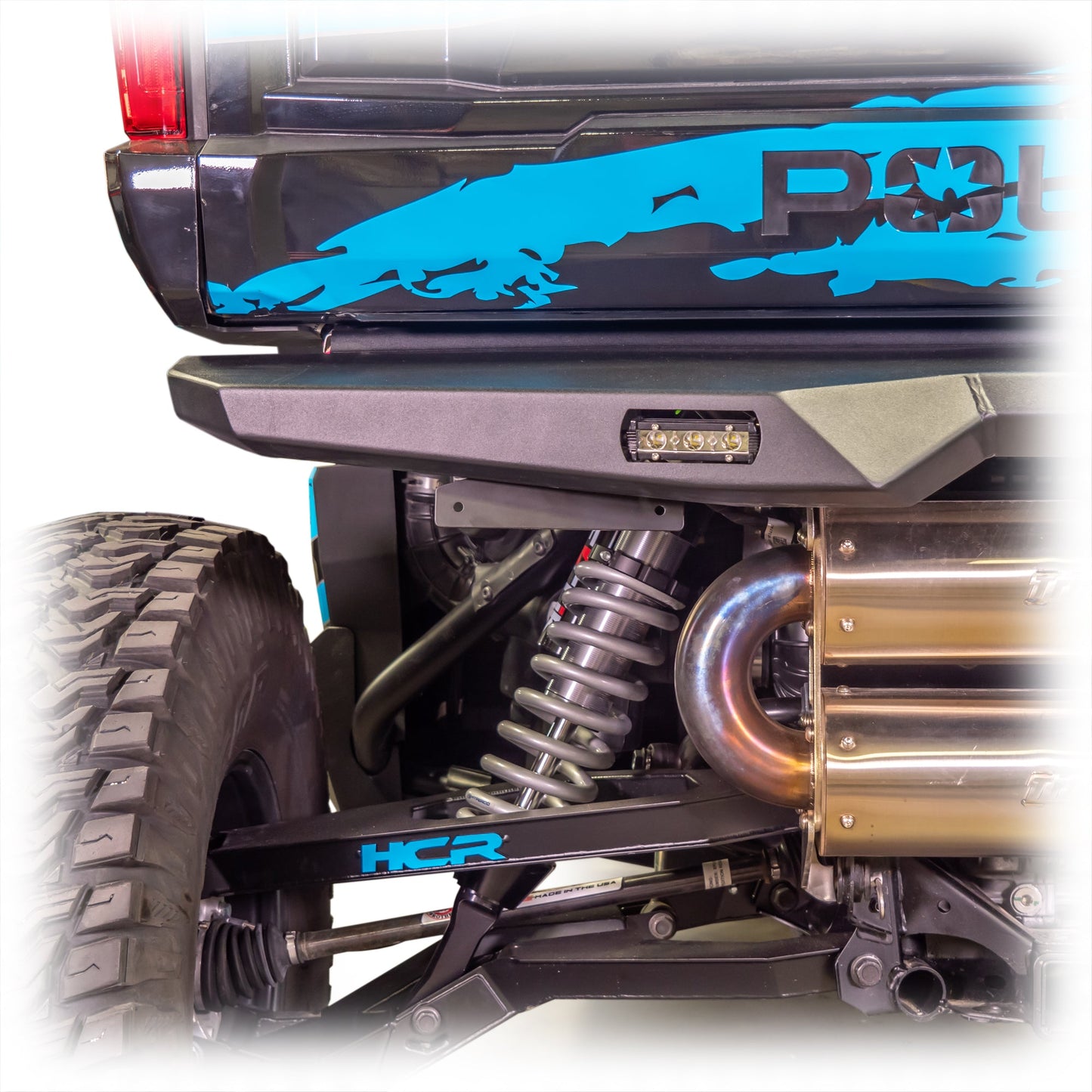 DRT Polaris 2024+ Xpedition Rear Bumper License Plate Bracket