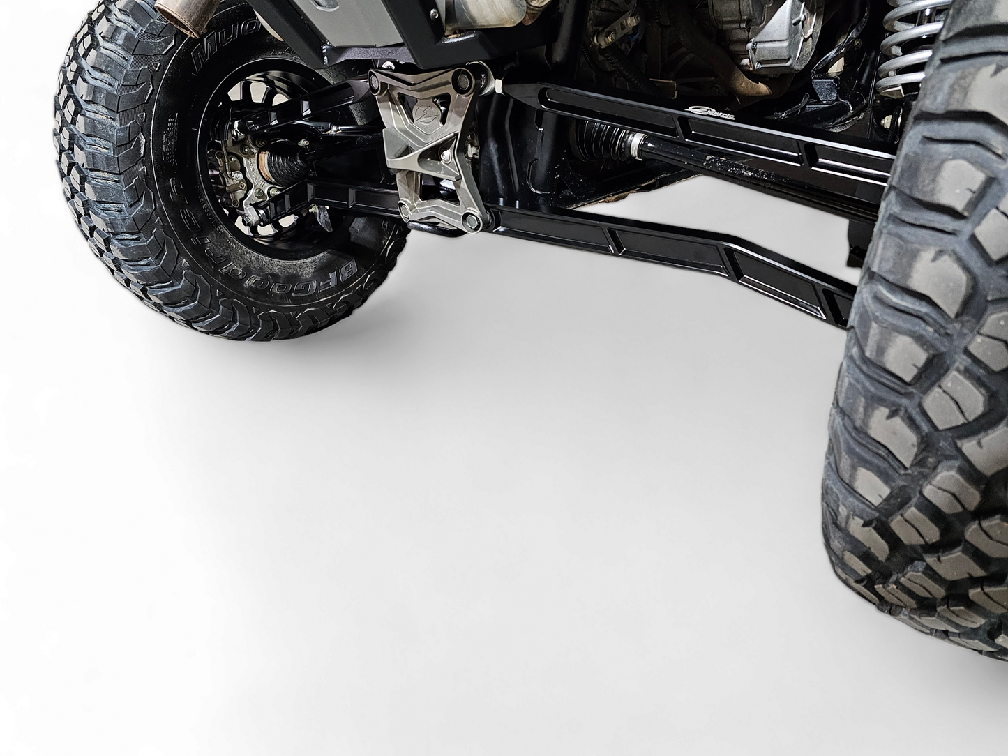 2020 to Current Polaris RZR Pro XP Radius Rods in Black Finish