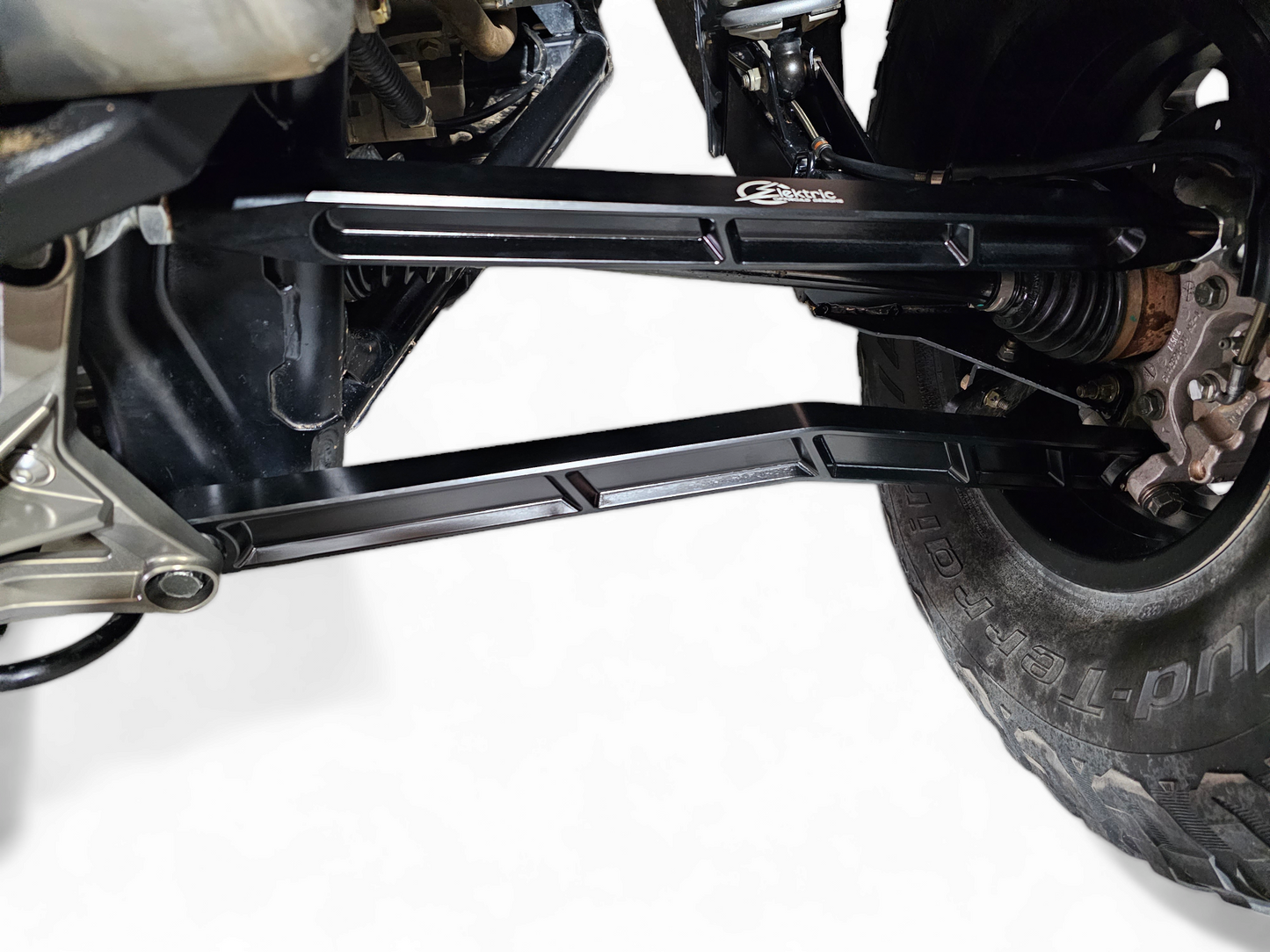 2020 to Current Polaris RZR Pro XP Radius Rods in Black Finish