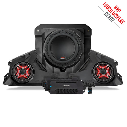 2024 Can-Am® Maverick R, Phase-3 V-Spec 1650watt 3-Speaker System