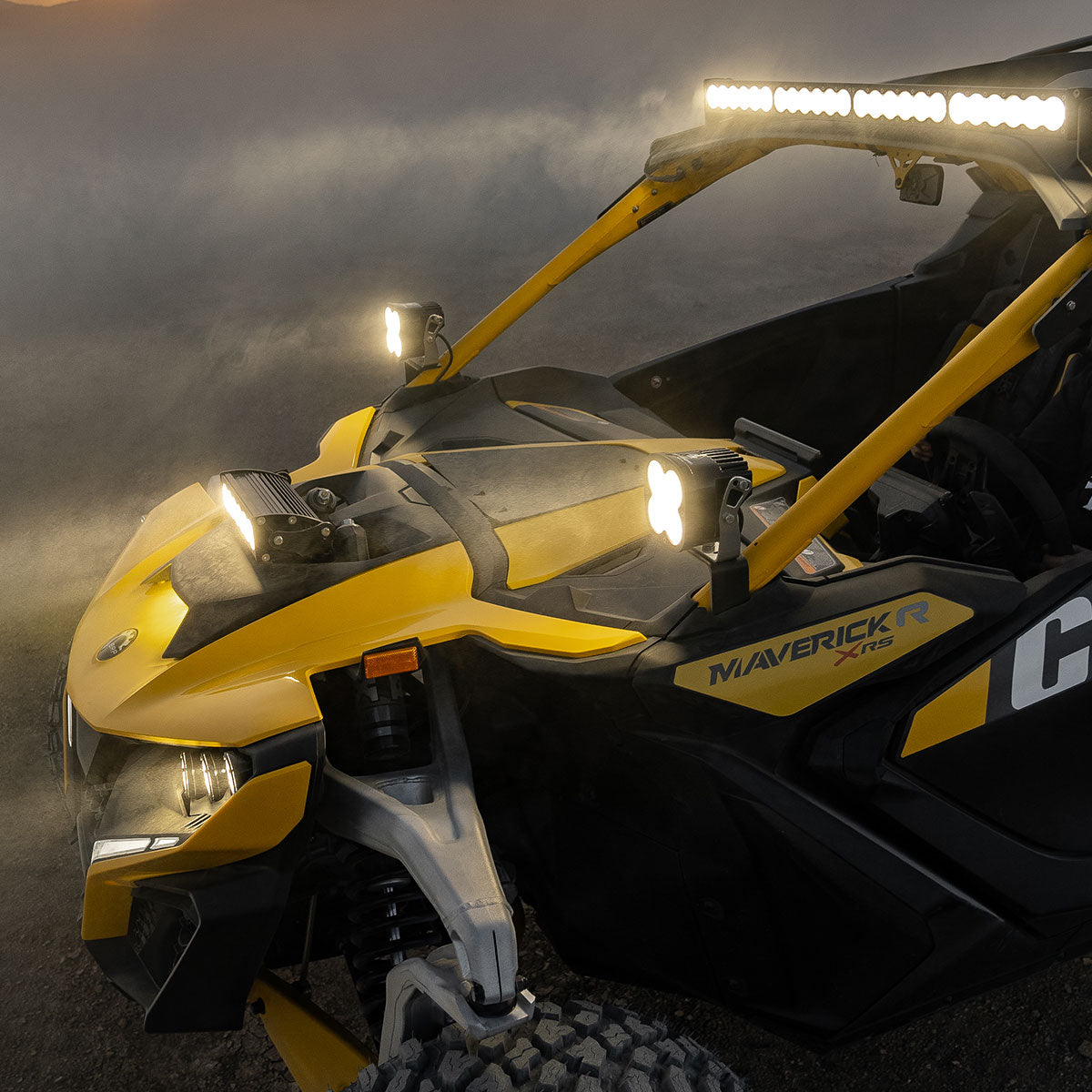 Baja Design Can-Am, Maverick R, XL Sport A-Pillar Kit