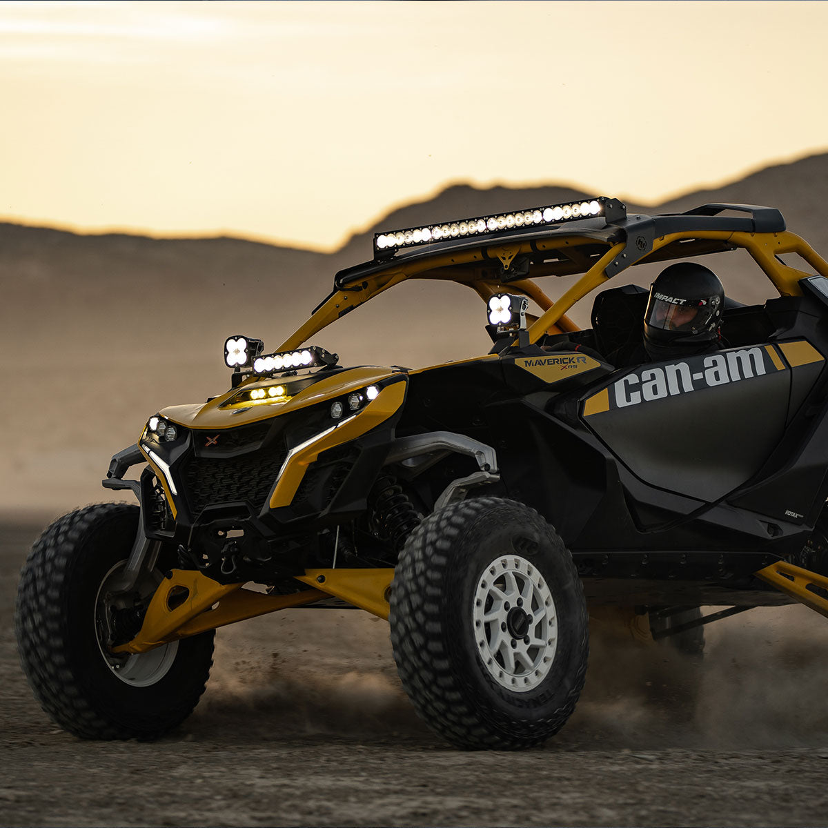 Baja Design Can-Am, Maverick R, 40" OnX6+ Roof Mount Kit