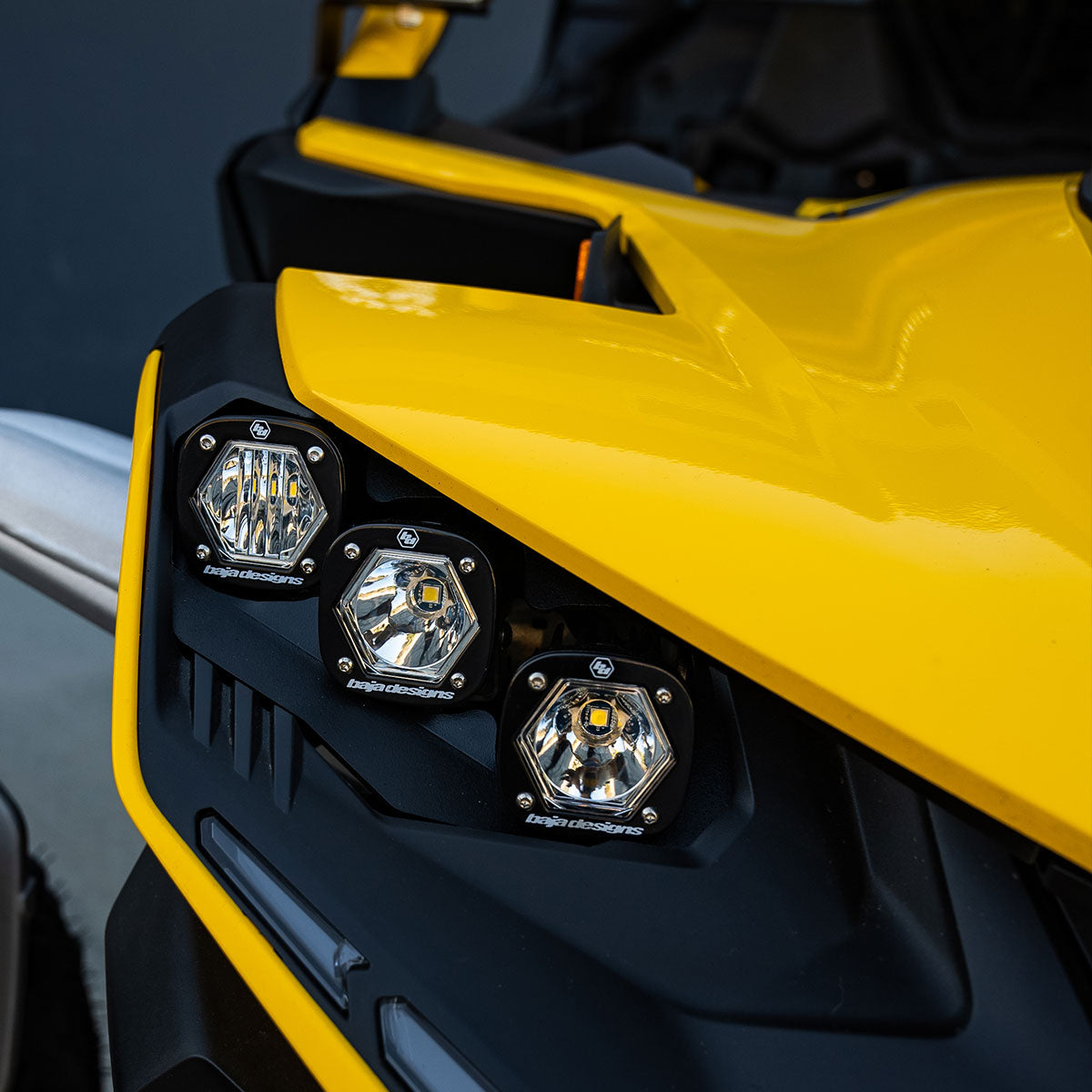 Baja Designs Can-Am, Maverick R, Triple S1 "Unlimited" Headlight Kit