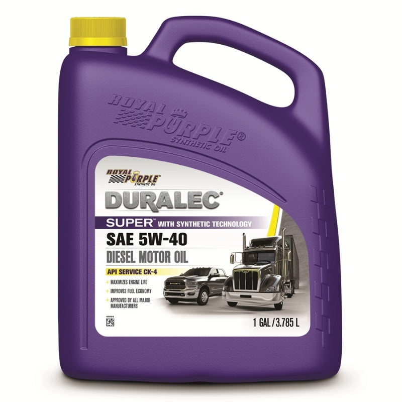 Royal Purple Duralec Super Diesel 5W-40 CK-4 Motor Oil - 1 Gallon