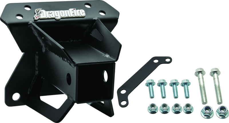 DragonFire Racing Rear Receiver Hitch for Kawasaki KRX1000