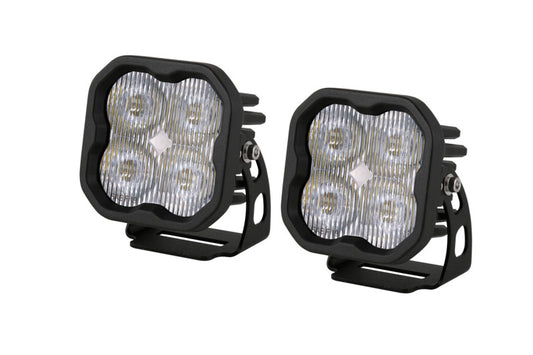 Diode Dynamics SS3 LED Pod Pro - White SAE Fog Standard (Pair)