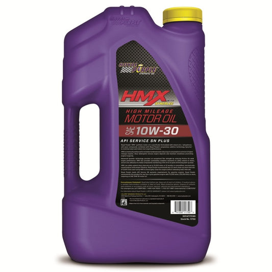 Royal Purple HMX Premium Synthetic High Mileage 10W-30 Motor Oil - 5 Quart