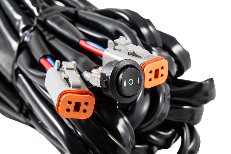 Diode Dynamics Heavy Duty Dual Output 3-way 4-pin Wiring Harness