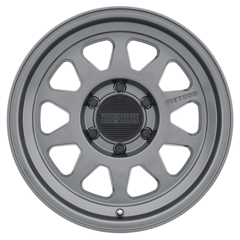 Method MR316 17x8.5 0mm Offset 6x135 87mm CB Gloss Titanium Wheel