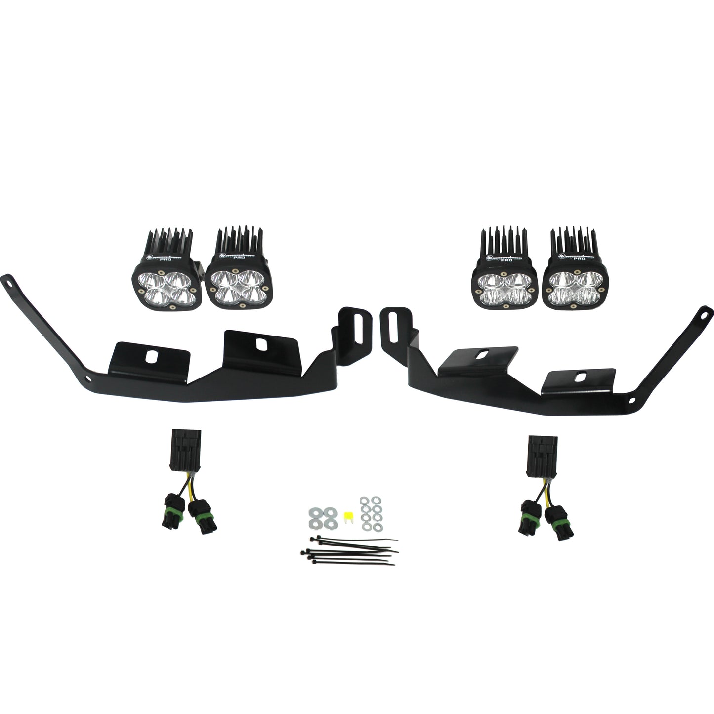 Baja Designs Polaris, RZR XP/RS1/TurboS "Sportsmen" Headlight Kit (14-On)