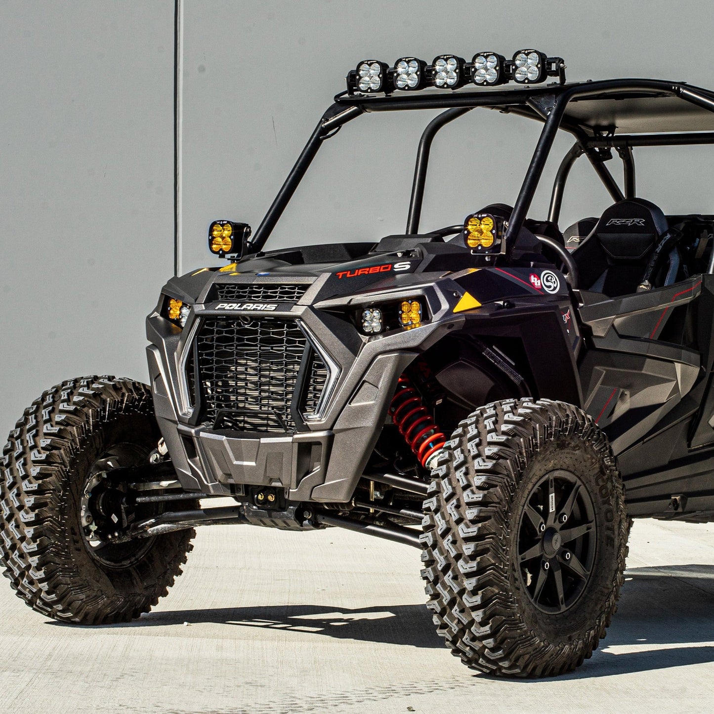 Baja Designs Polaris RZR Turbo S, XL Linkable Roof Bar Kit