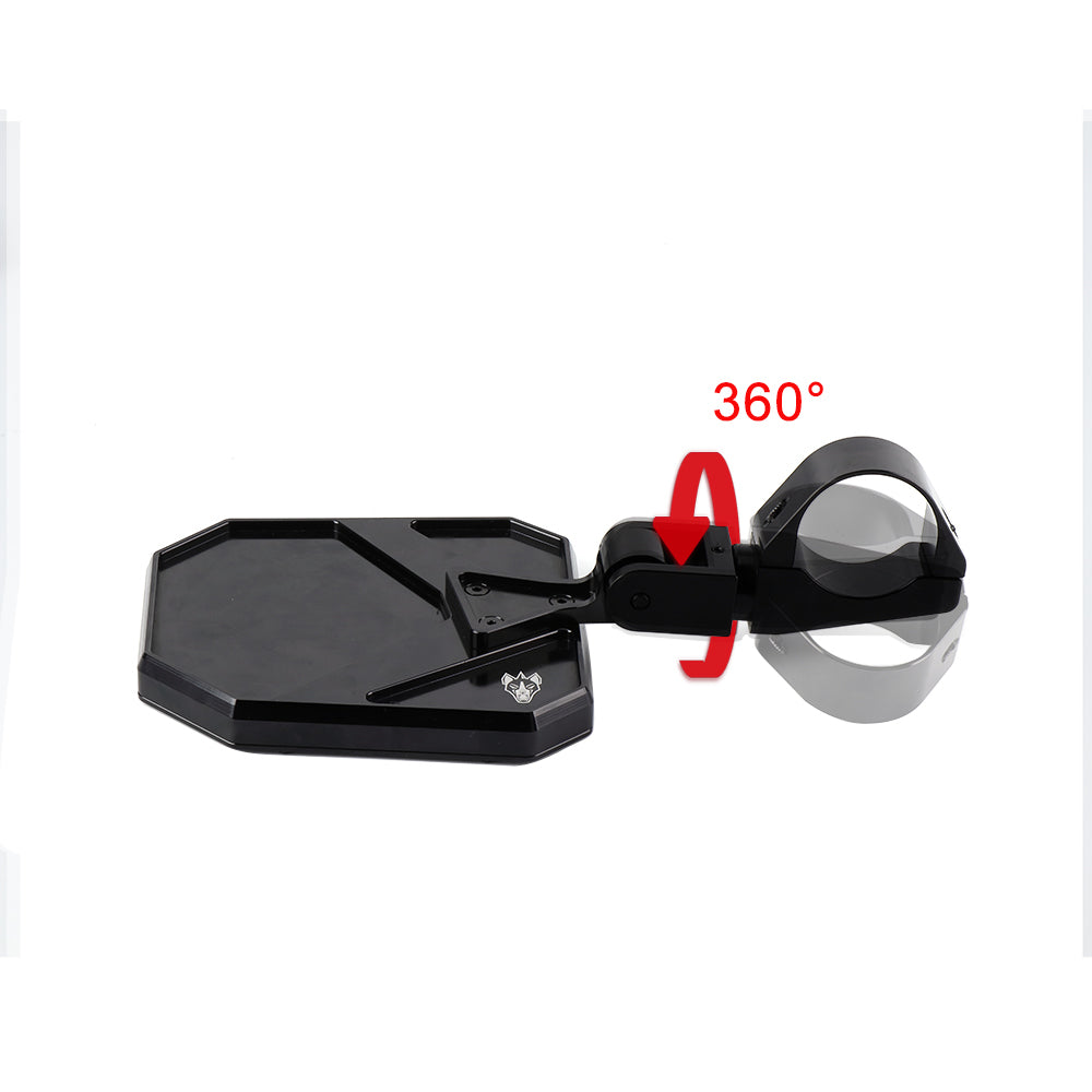 Cuero UTV Alumunim Side Mirror Pair of 2.0" Talon Pro XP Commander