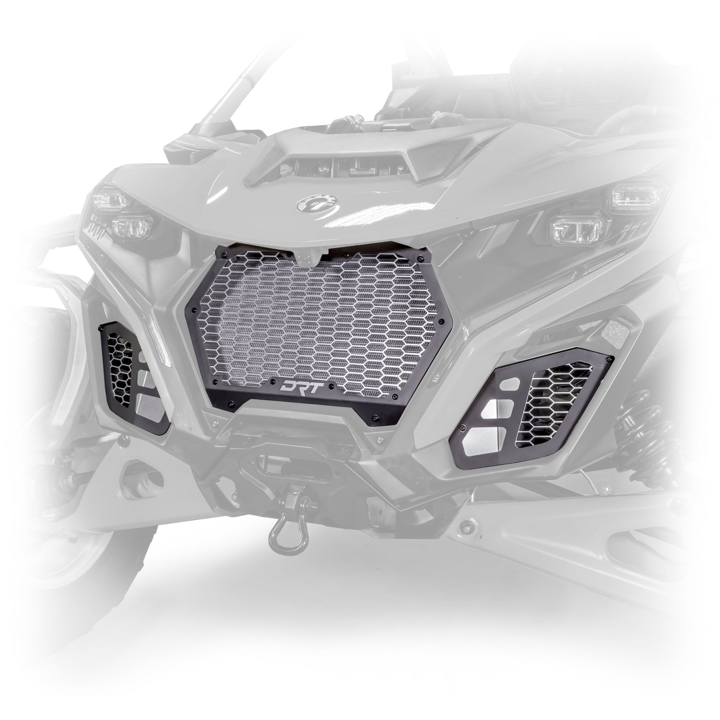 DRT Can-Am Maverick R Aluminum Front Grill Kit