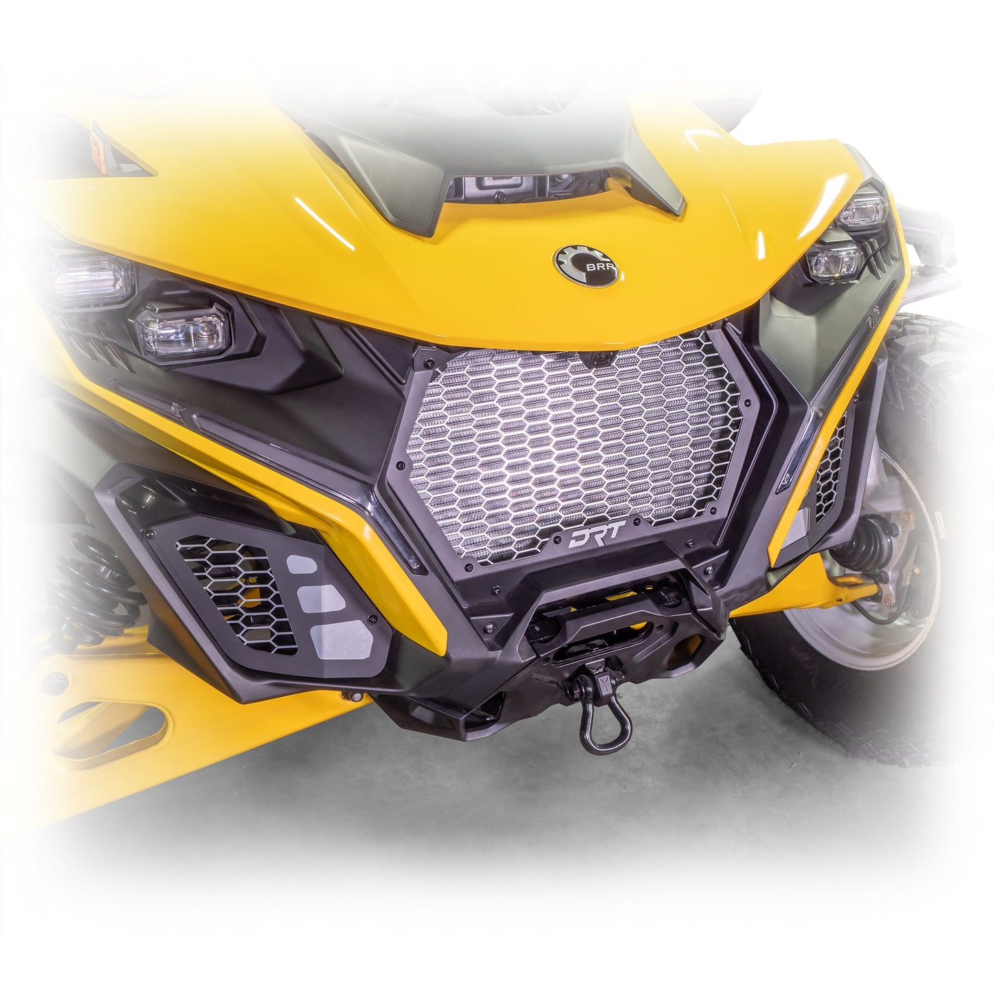 DRT Can-Am Maverick R Aluminum Front Grill Kit