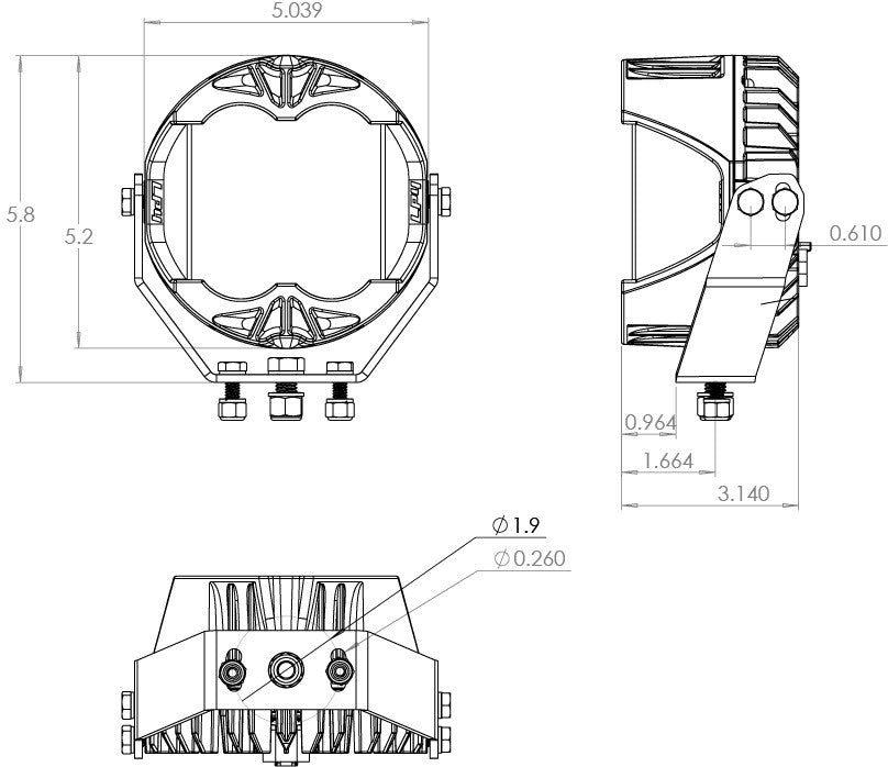 Baja Designs LP4 Pro LED Auxiliary Light Pod Pair