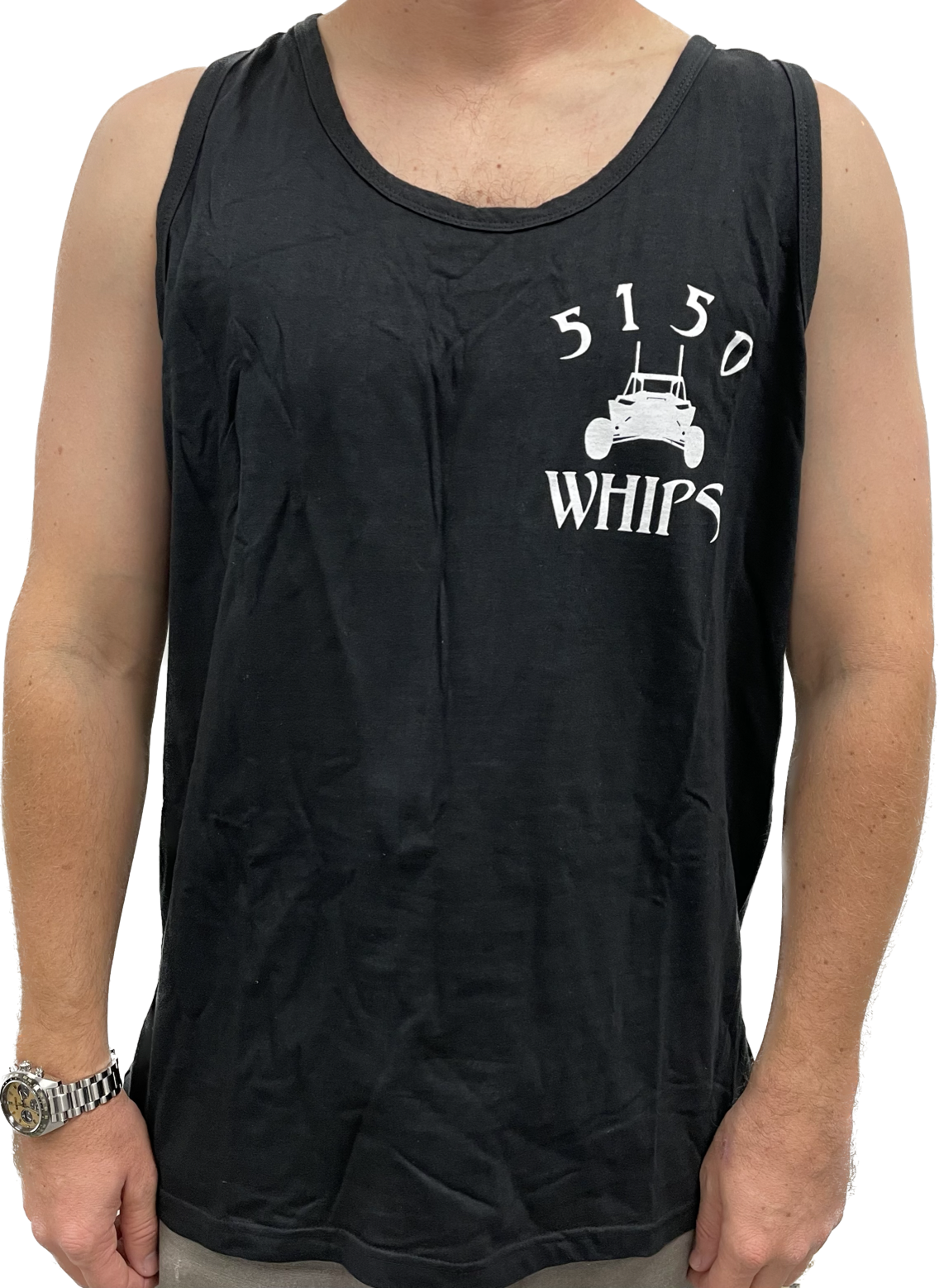 5150 Mens Tank Top - Black and White Logo