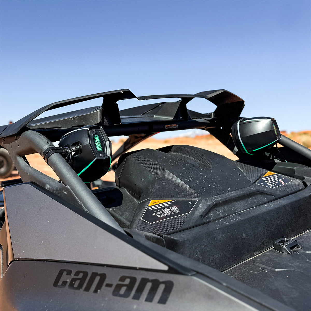 ssv works rear speaker pods for canam maverick r