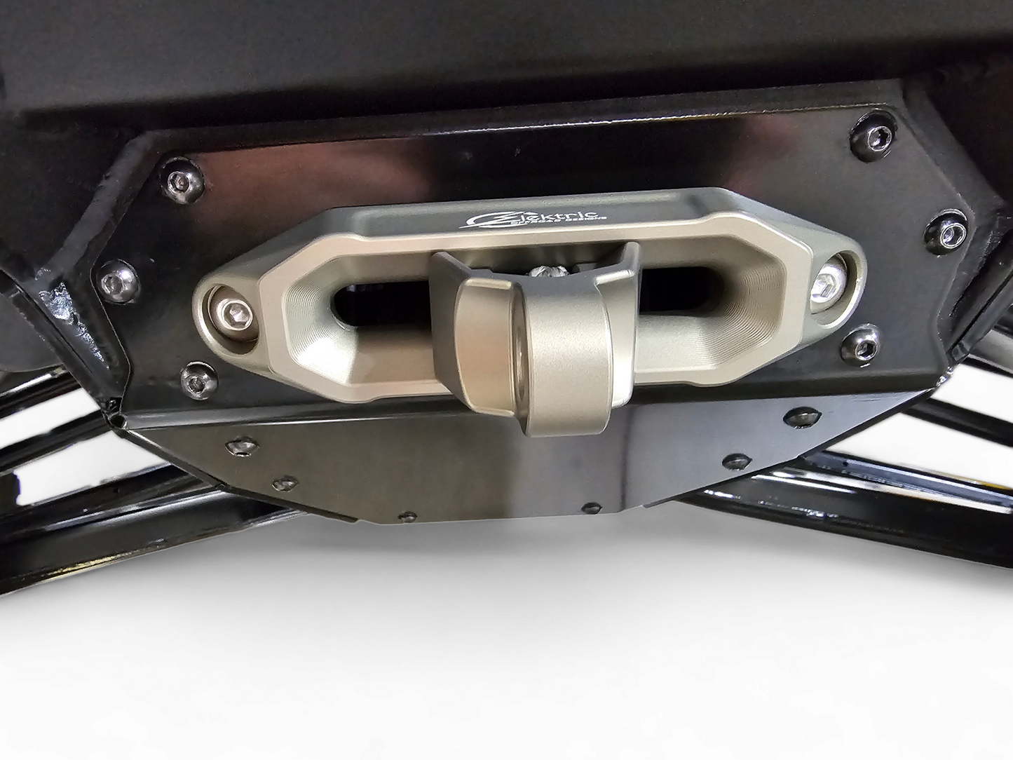 Elektric Offroad Designs UTV Winch Fairlead and Hook | Gunmetal