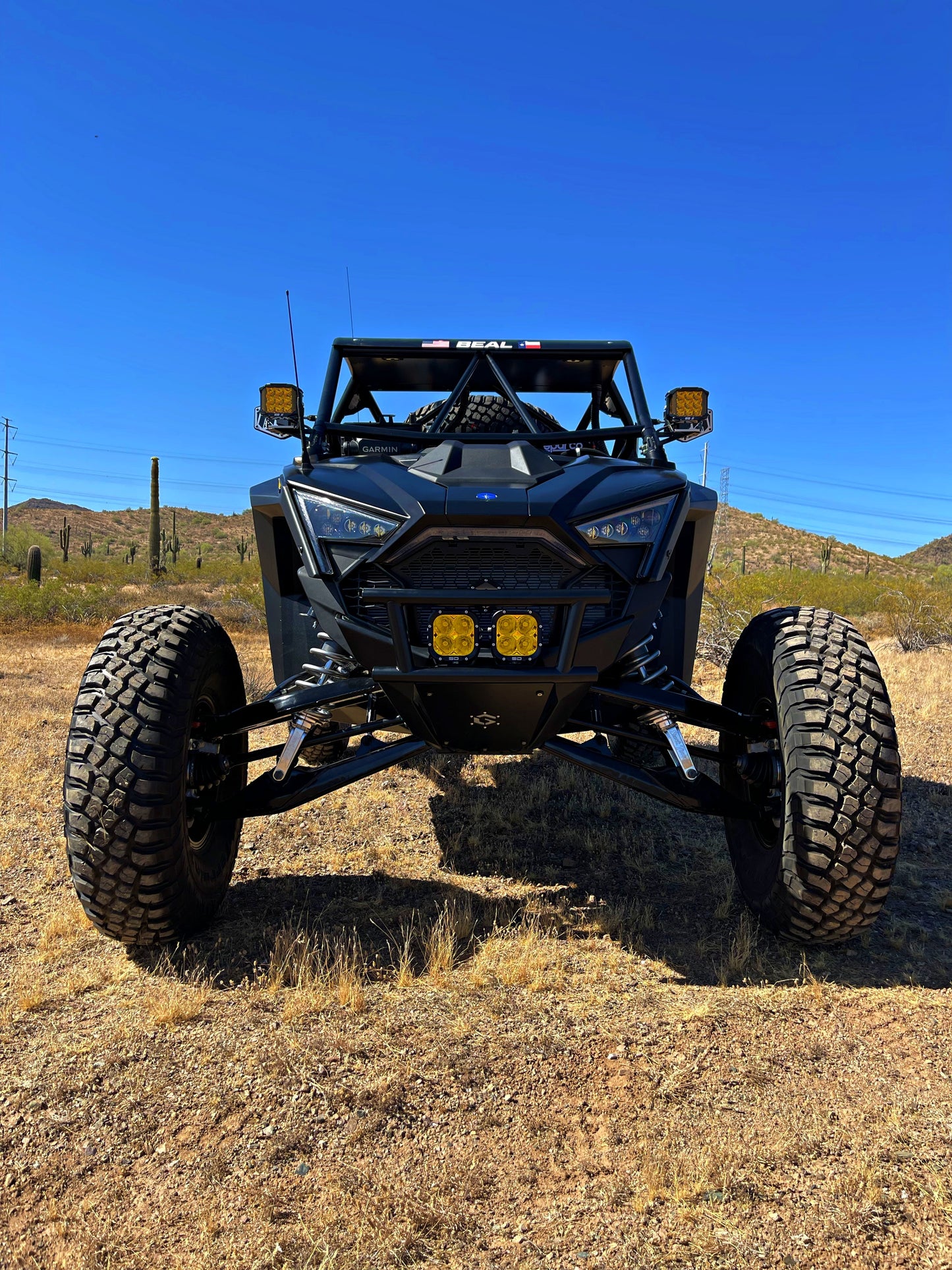 POLARIS RZR TURBO R/PRO R DOUBLE ROW BUMPER