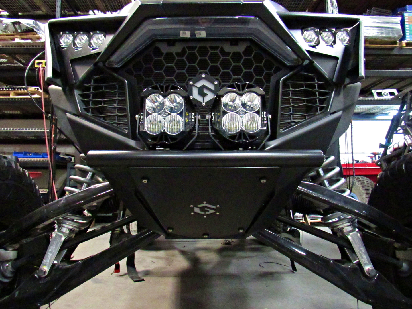 POLARIS RZR TURBO R/PRO R SINGLE ROW BUMPER