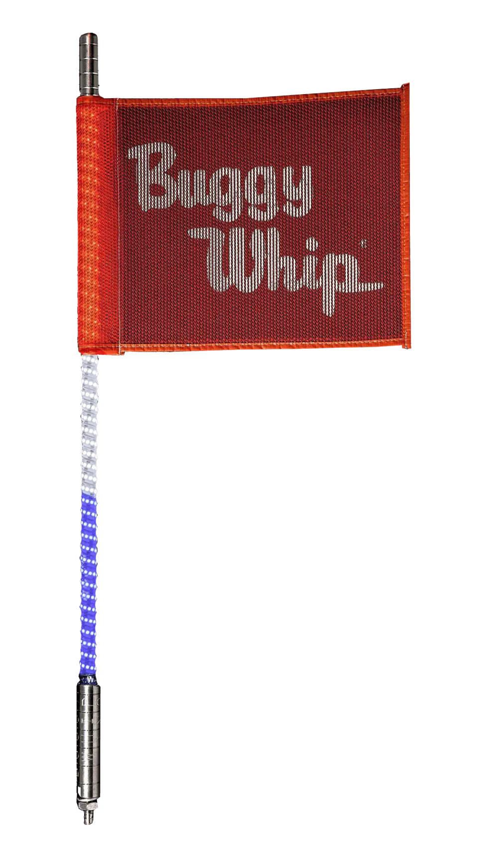 Buggy Whip 4' & 6' Bright Visibility Quick-Release LED Whip Lights