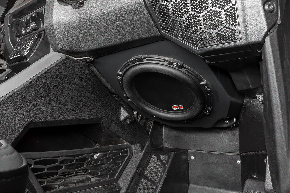 2020-2024 Polaris RZR Pro Underdash 10in Subwoofer-Enclosure