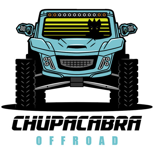 Chupacabra Offroad Speed UTV Sticker 4"