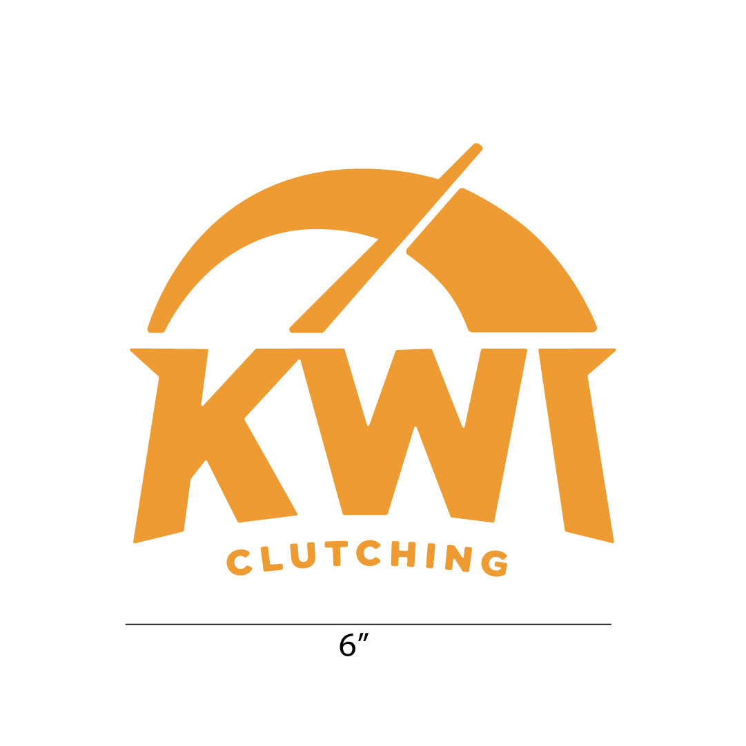 KWI Clutching Die Cut Sticker - 6"