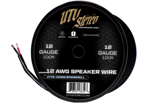 12 AWG Speaker Wire Roll - 100ft | UTVS-12AWG-SPWIRE-ROLL