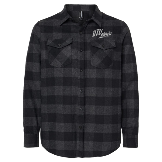 UTV Stereo Unisex Embroidered Flannel | UTVS-A-FLANNEL-U-CHR