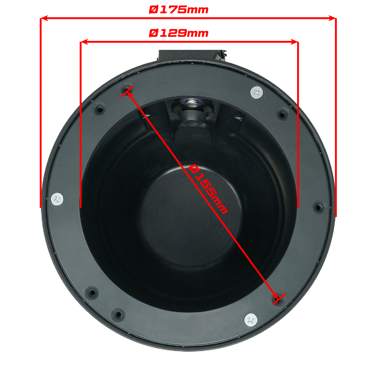 6.5" Cage Mount Pods - Unloaded (Pair) | UTVS-CP65