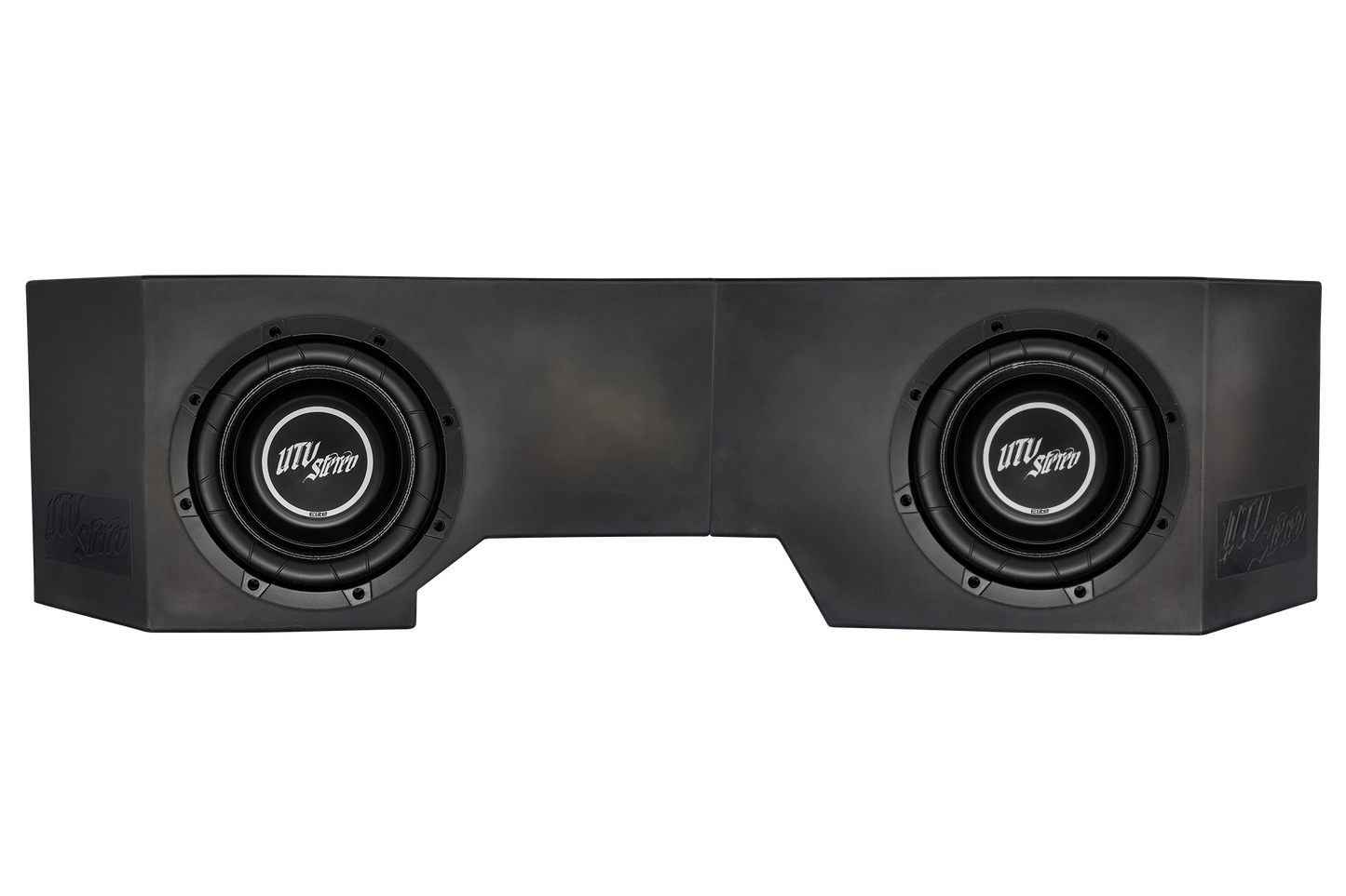 Can-Am® Defender Vented 10" Passenger Subwoofer Enclosure Unloaded | UTVS-DEF-VENC-UNDRST-PASS