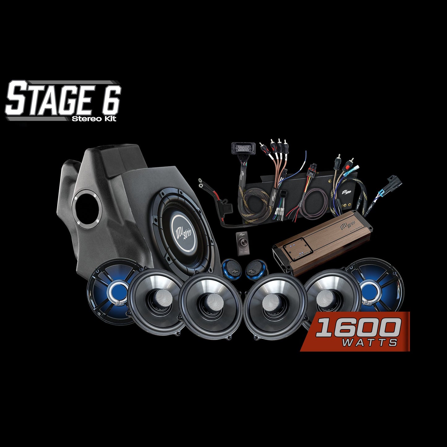 RZR® Pro Series Ride Command® Stage 6 Stereo Kit | UTVS-PRO-S6-RC