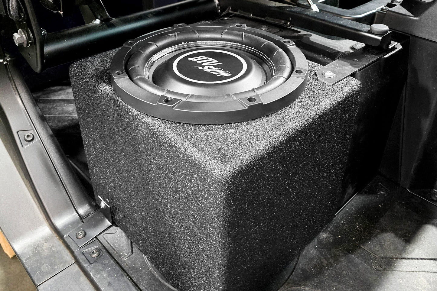 Coming Soon | Polaris Ranger 1500 10" Subwoofer Enclosure – Unloaded | UTVS-RNG-ENC-PASS