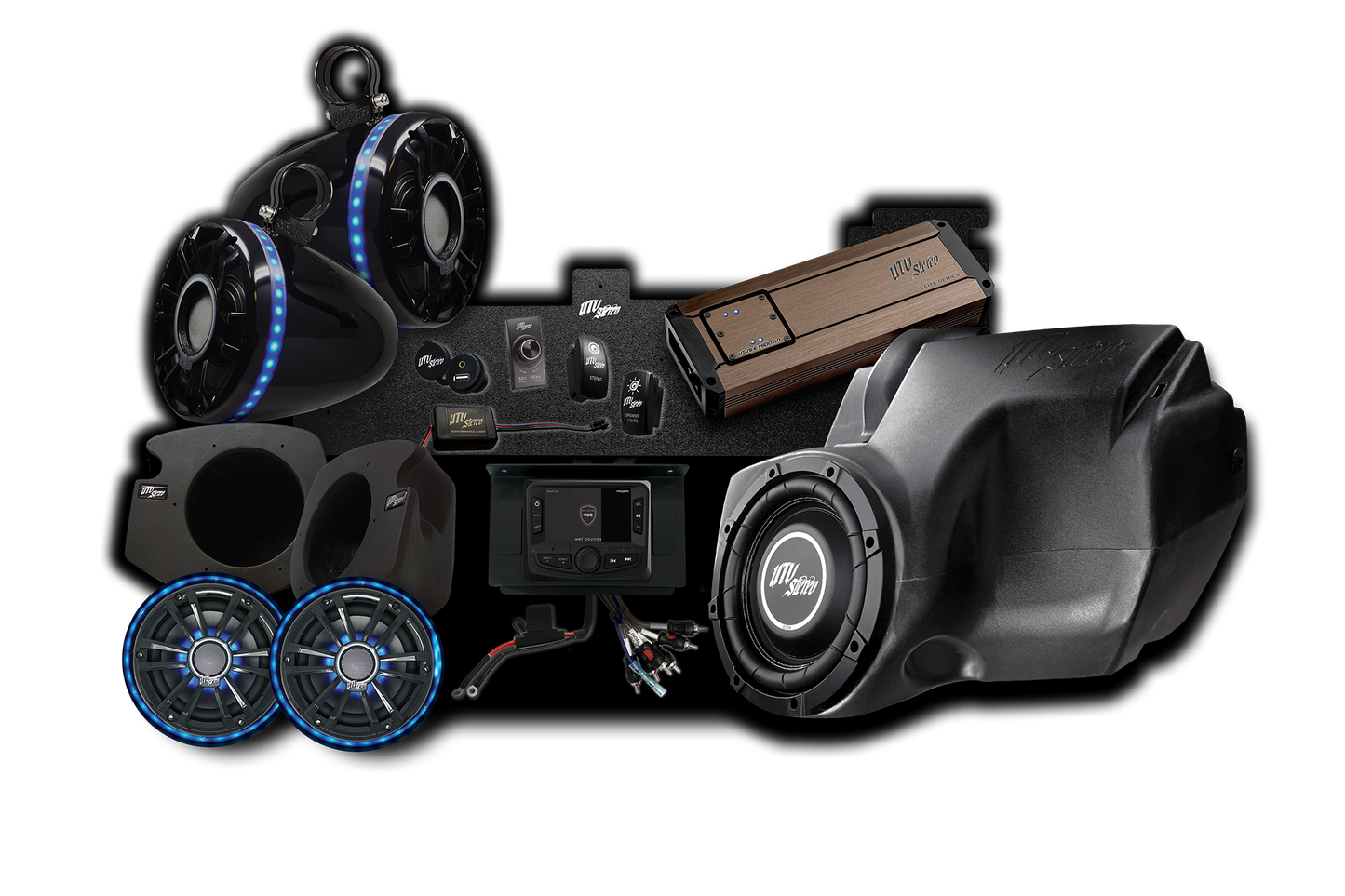 RZR® Elite Series Stage 6 Stereo Kit | UTVS-RZR-S6-E