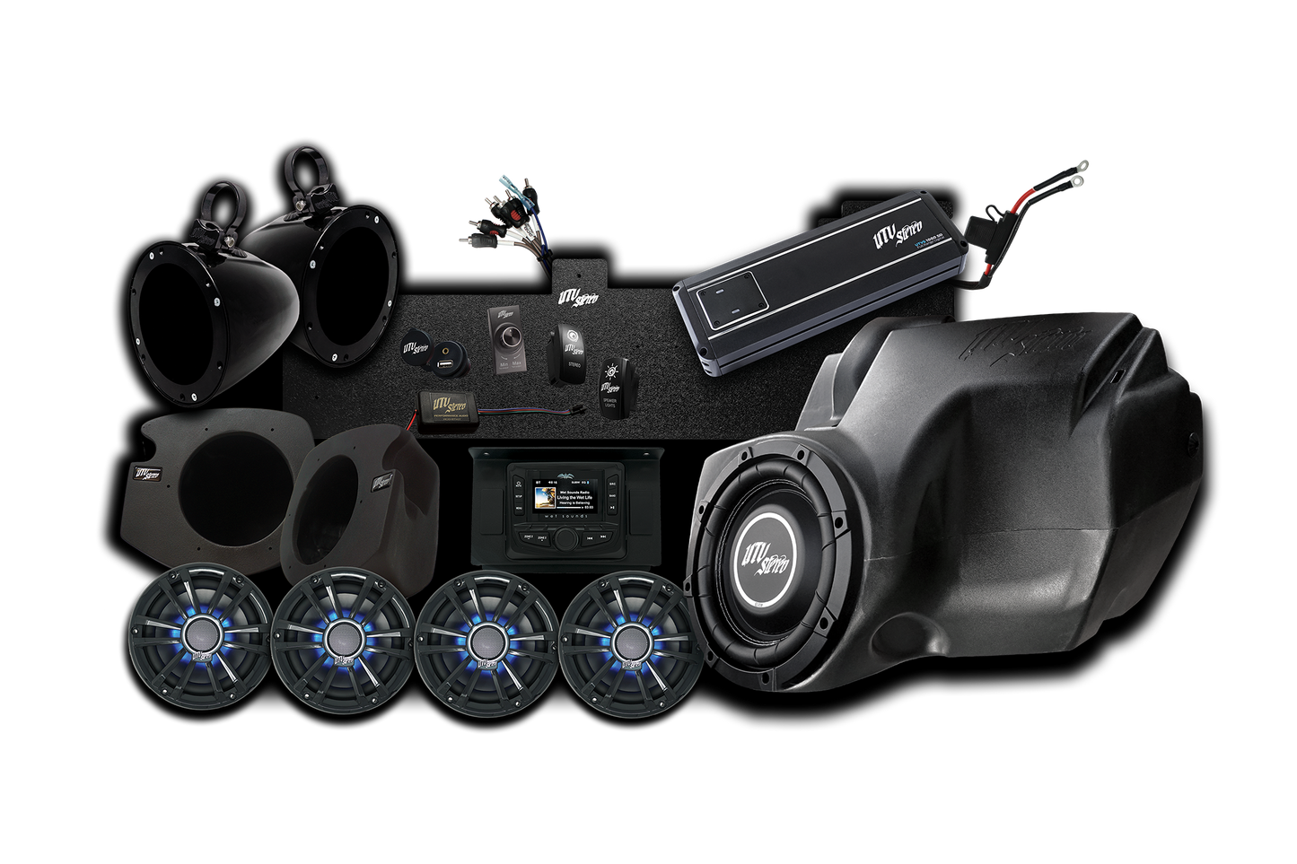 RZR® Signature Series Stage 6 Stereo Kit | UTVS-RZR-S6-S