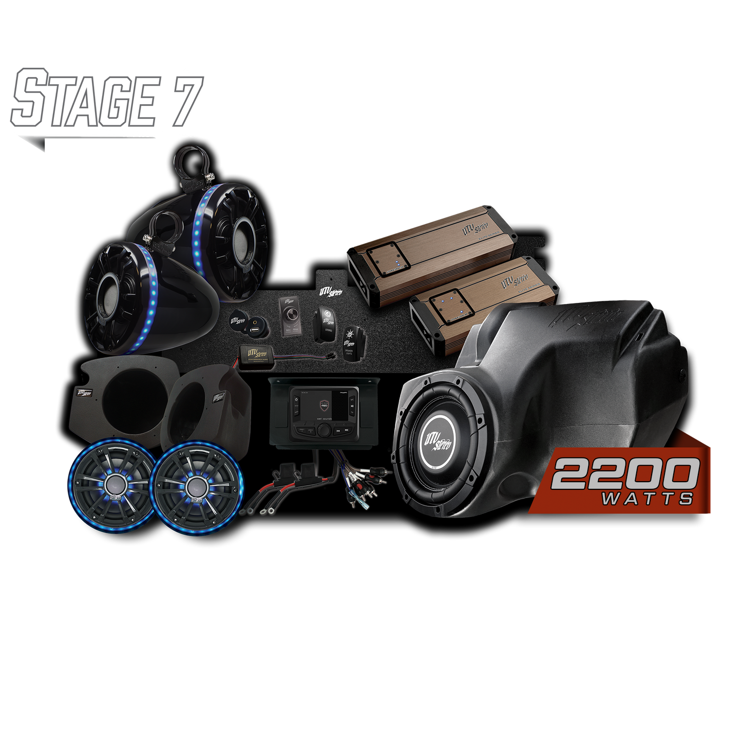 RZR® Elite Series Stage 7 Stereo Kit | UTVS-RZR-S7-E