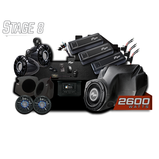 RZR® Signature Series Stage 8 Stereo Kit | UTVS-RZR-S8-S