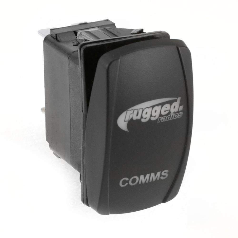 Waterproof Rocker Switch for Rugged Communication Systems