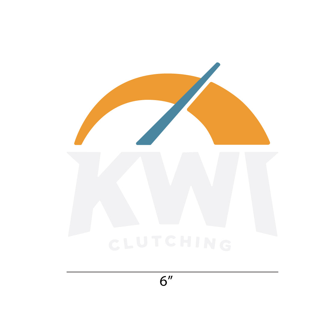 KWI Clutching Die Cut Sticker - 6"