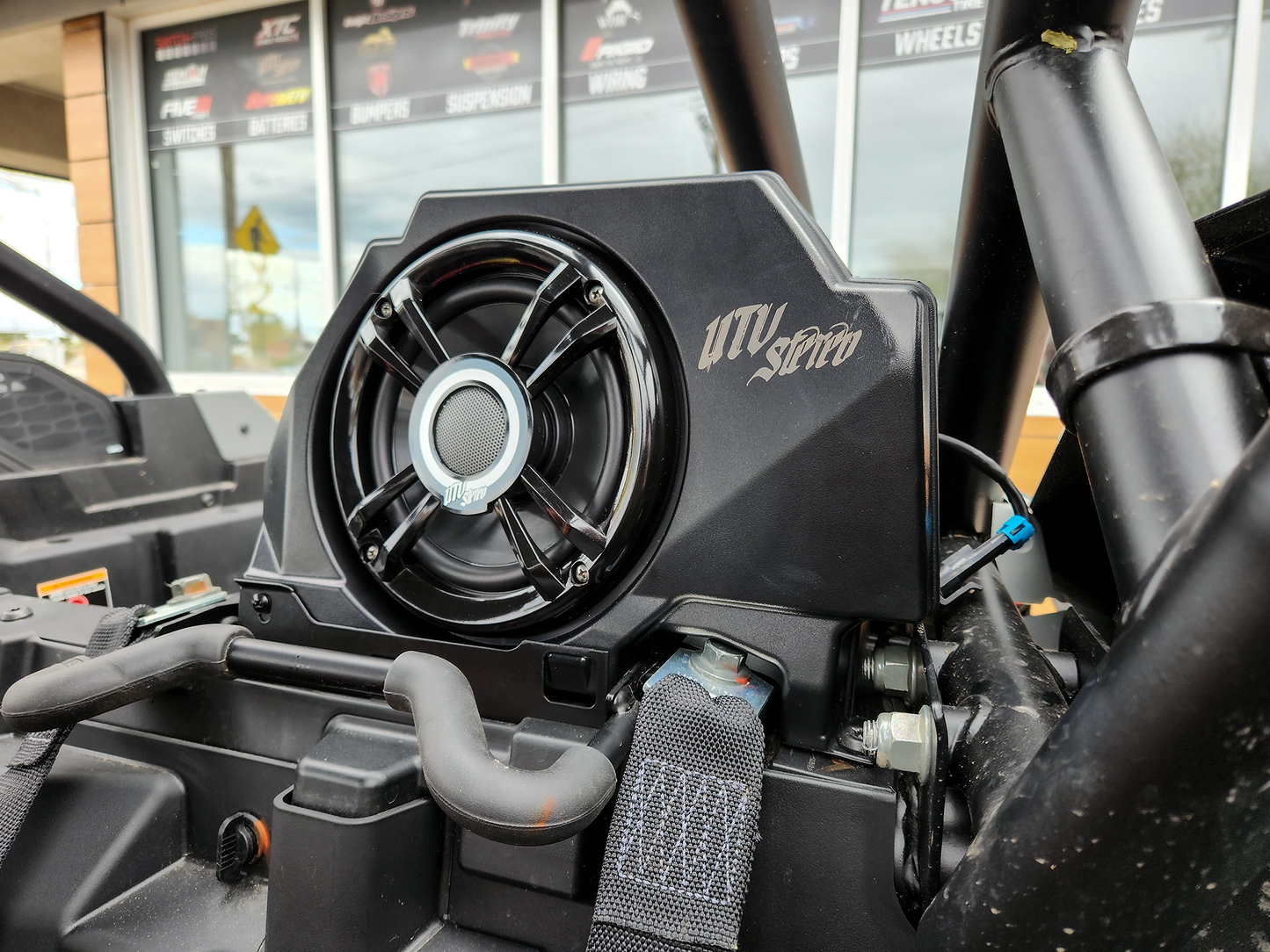 RZR® Pro Series 6.5" Rear Seat Speaker Pods  - Unloaded | UTVS-PRO-RP65